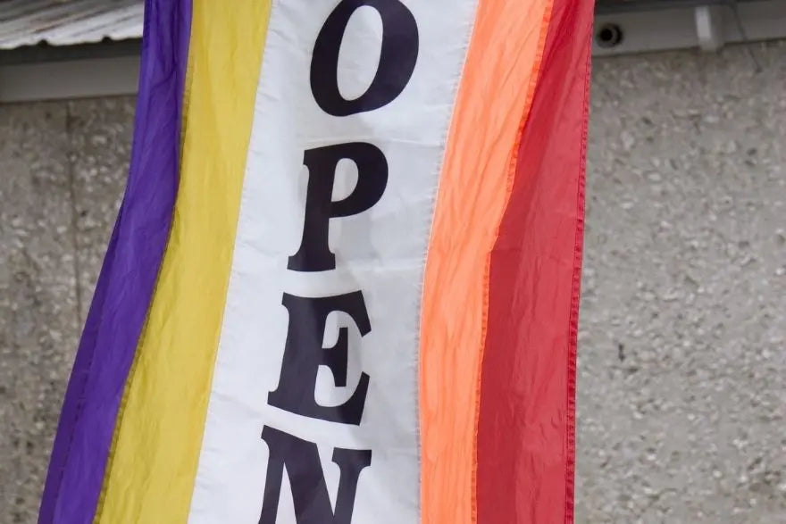 What Having a Flag in Front of Your Store Says to Customers