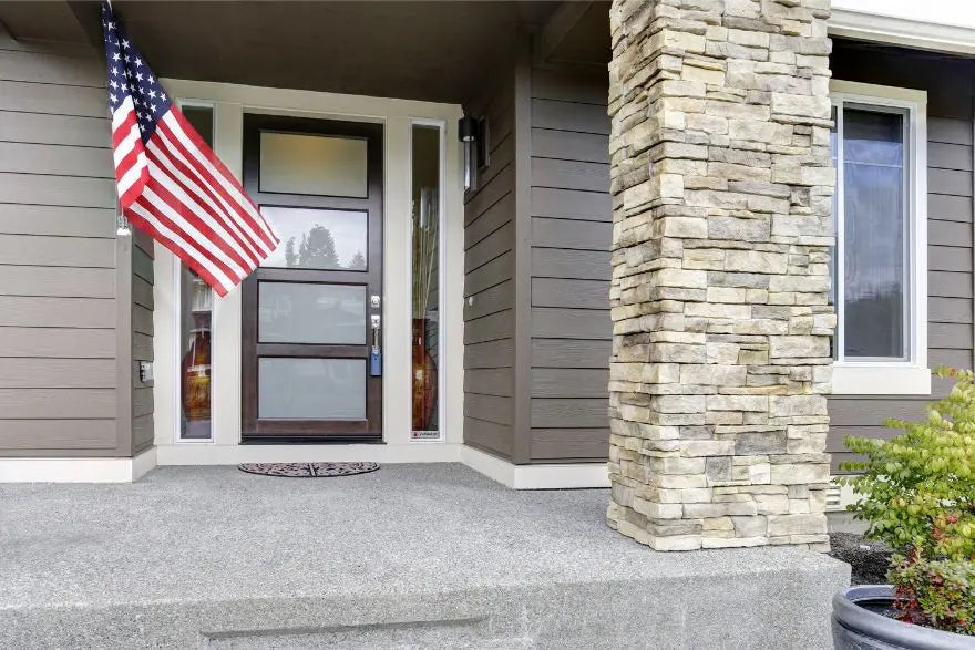 How To Attach a Flag Bracket to Vinyl Siding