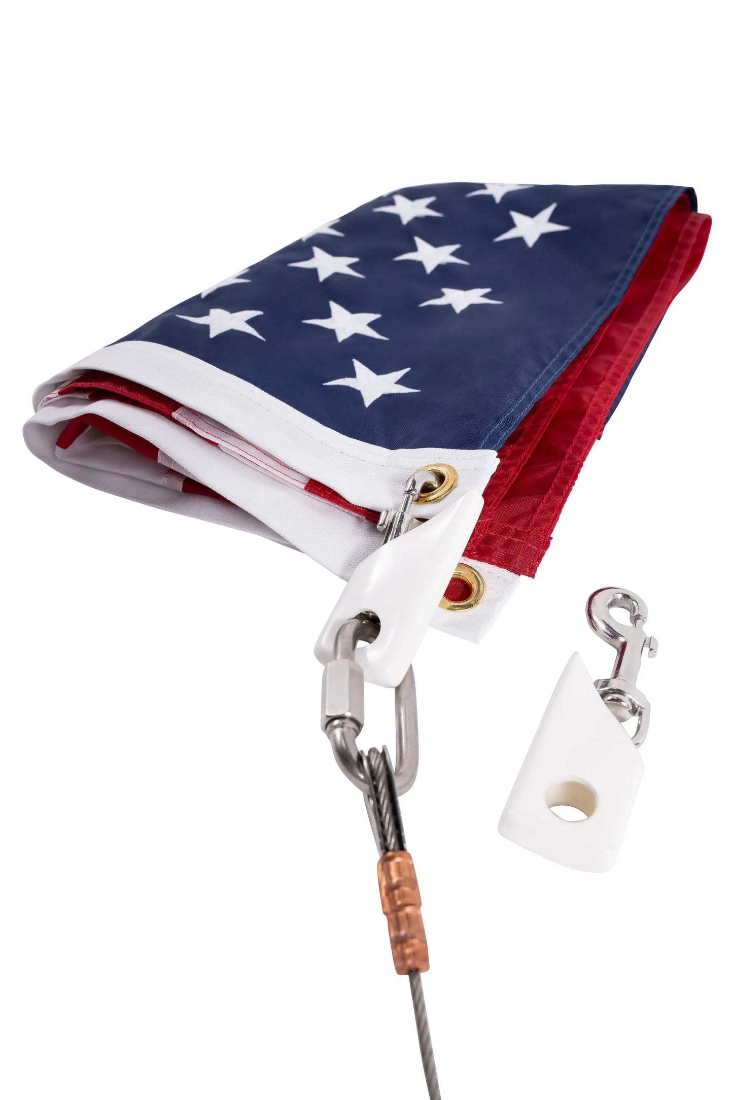 45 ft. Commercial Flagpole with Internal Cable Halyard Rated at 100 MPH - Federal Flags, LLC