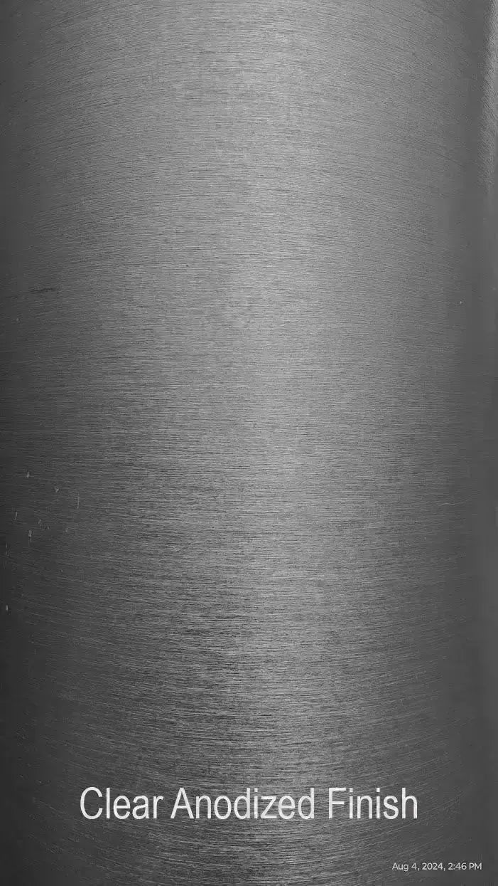 Clear Anodized Flagpole Finish