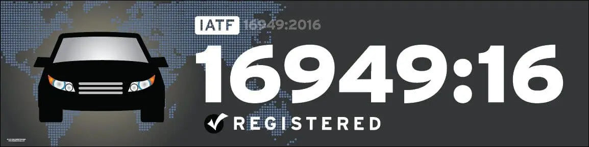 Vinyl IATF 16949:2016 Banner