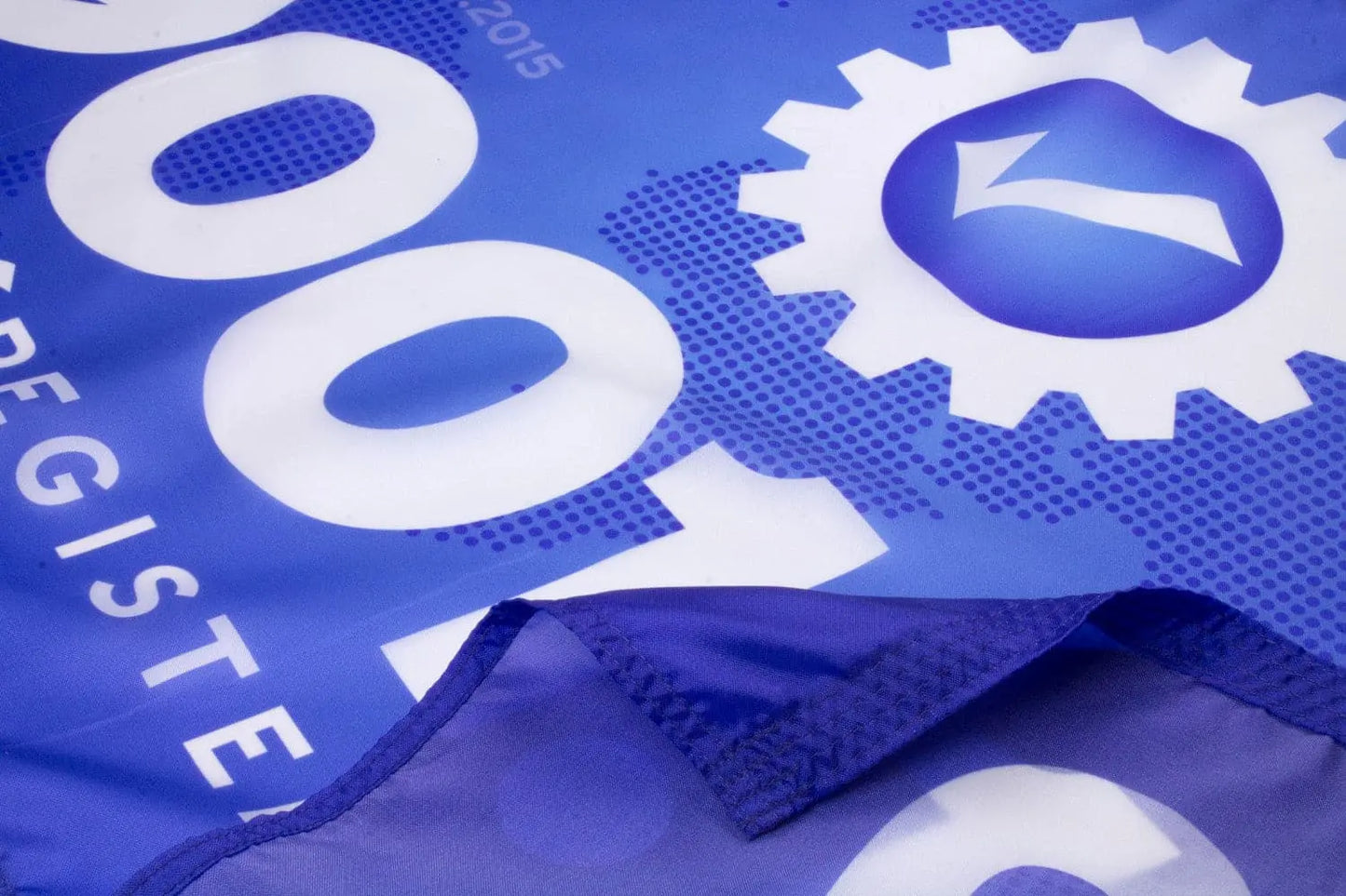 ISO 9001:2015 Flag Close Up