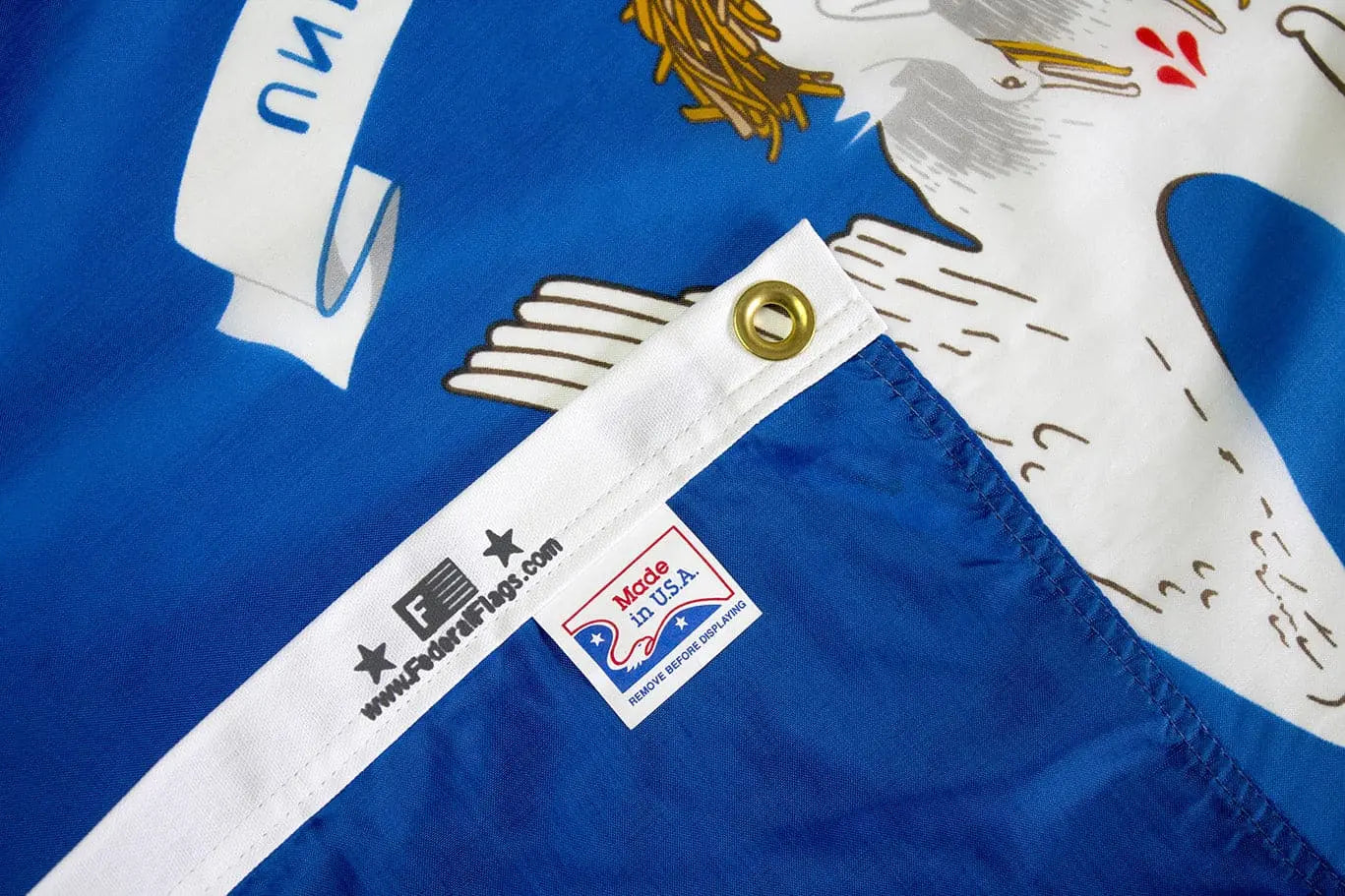 Louisiana flag made in USA