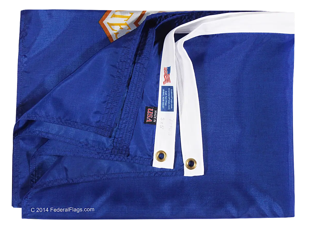 Highest Quality Nylon Air Force Flag - Folded