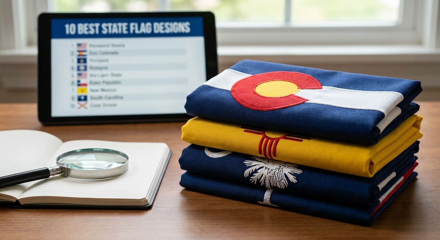 10 best state flag designs ranked in 2026