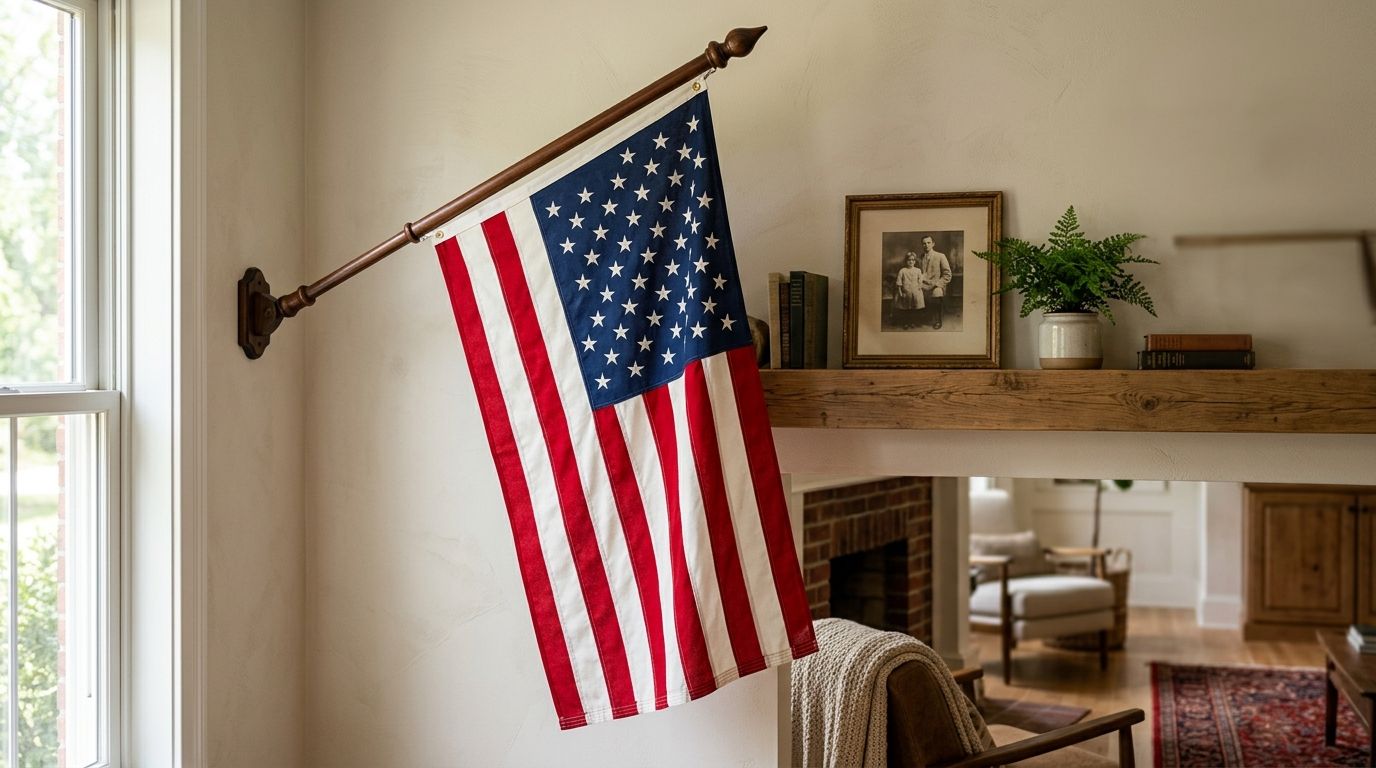 Best cotton American flags for indoor display in 2026