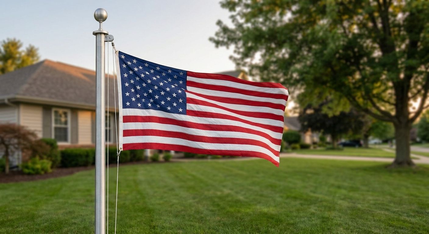 Best in-ground flagpoles for homeowners in 2026