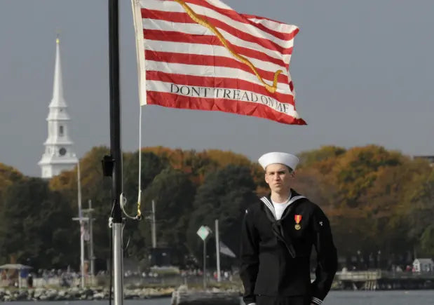 The First Navy Jack: "Don't Tread on Me" At Sea - Shop name