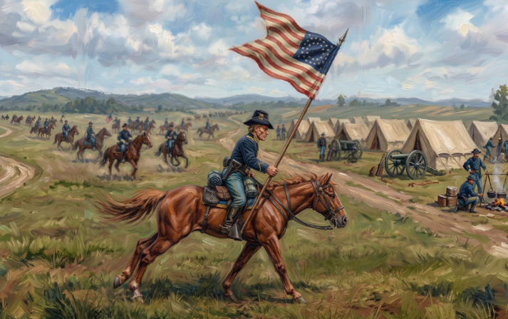 The Cavalry Guidon: The Rallying Symbol for America’s Horse Soldiers - Shop name