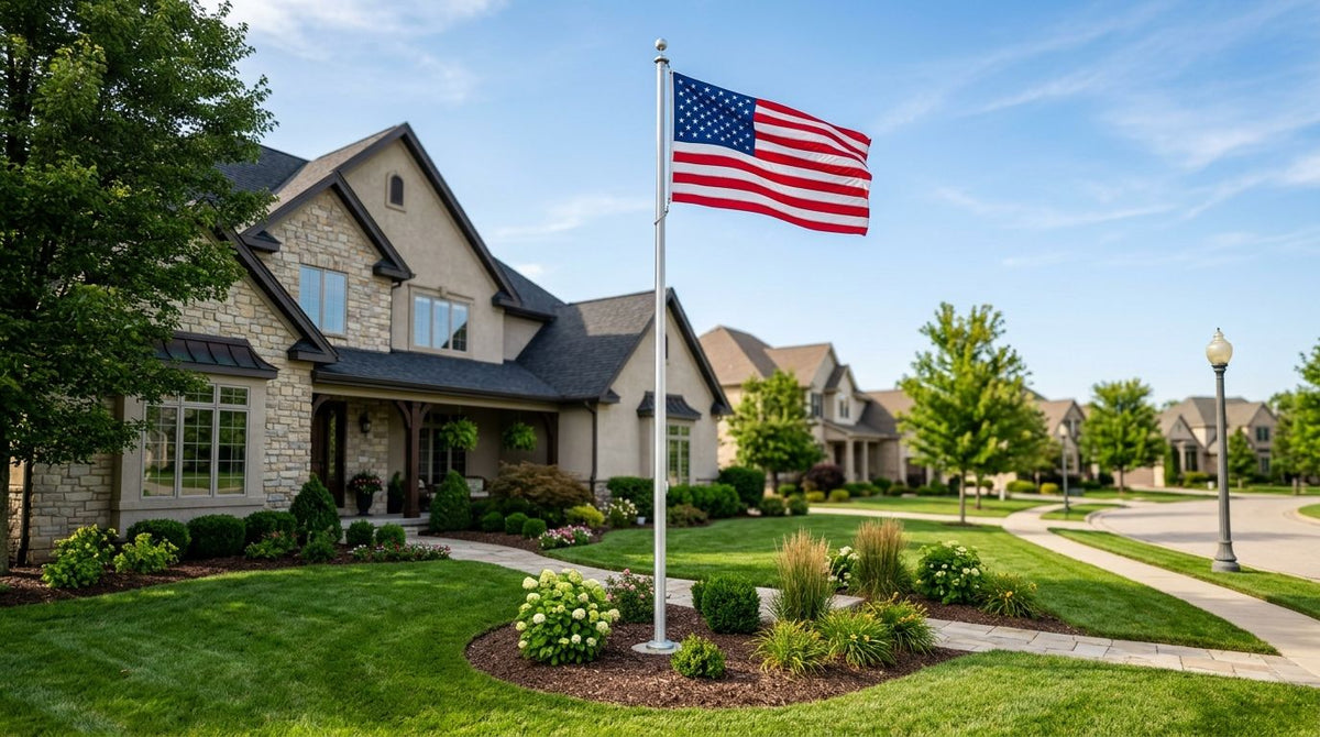 Best flagpoles for HOA-compliant neighborhoods in 2026