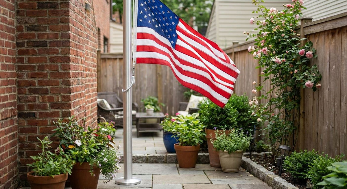 Best sectional flagpoles for tight installation spaces in 2026