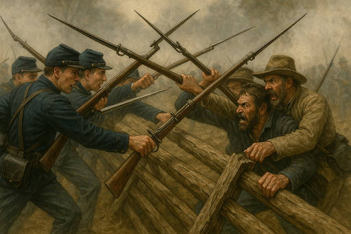 The Irish Brigade Loses Approximately Half Its Strength But Keeps Its Flag at the Battle of Antietam