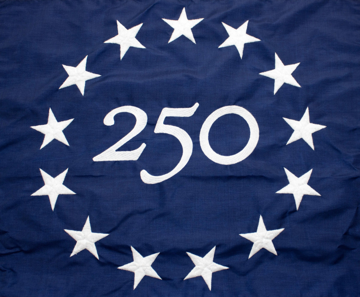 Collector Flags America 250™ Collector's Edition Betsy Ross Flag - Fully Sewn and Embr ...