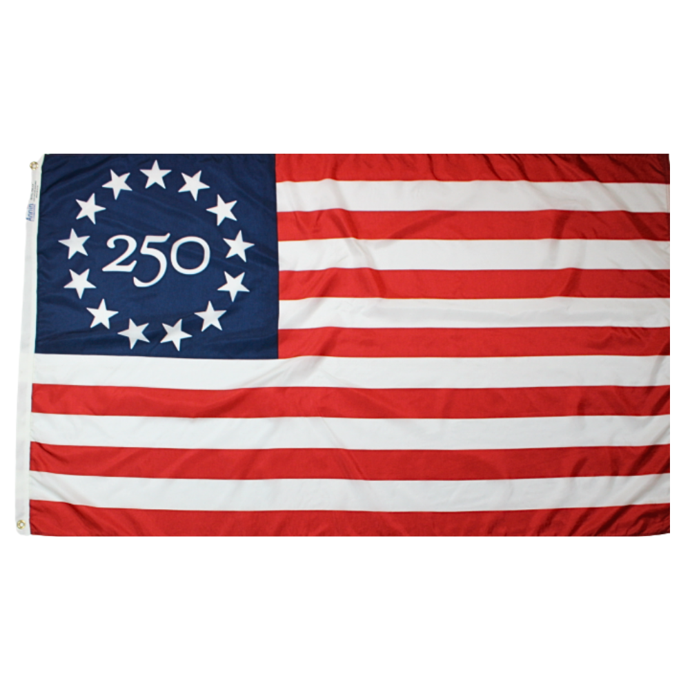 America 250™ Betsy Ross Flag - Fully Printed Nylon - Federal Flags, LLC