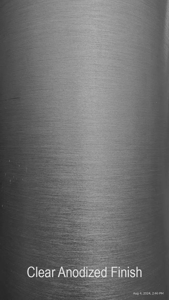 Clear Anodized Flagpole Finish