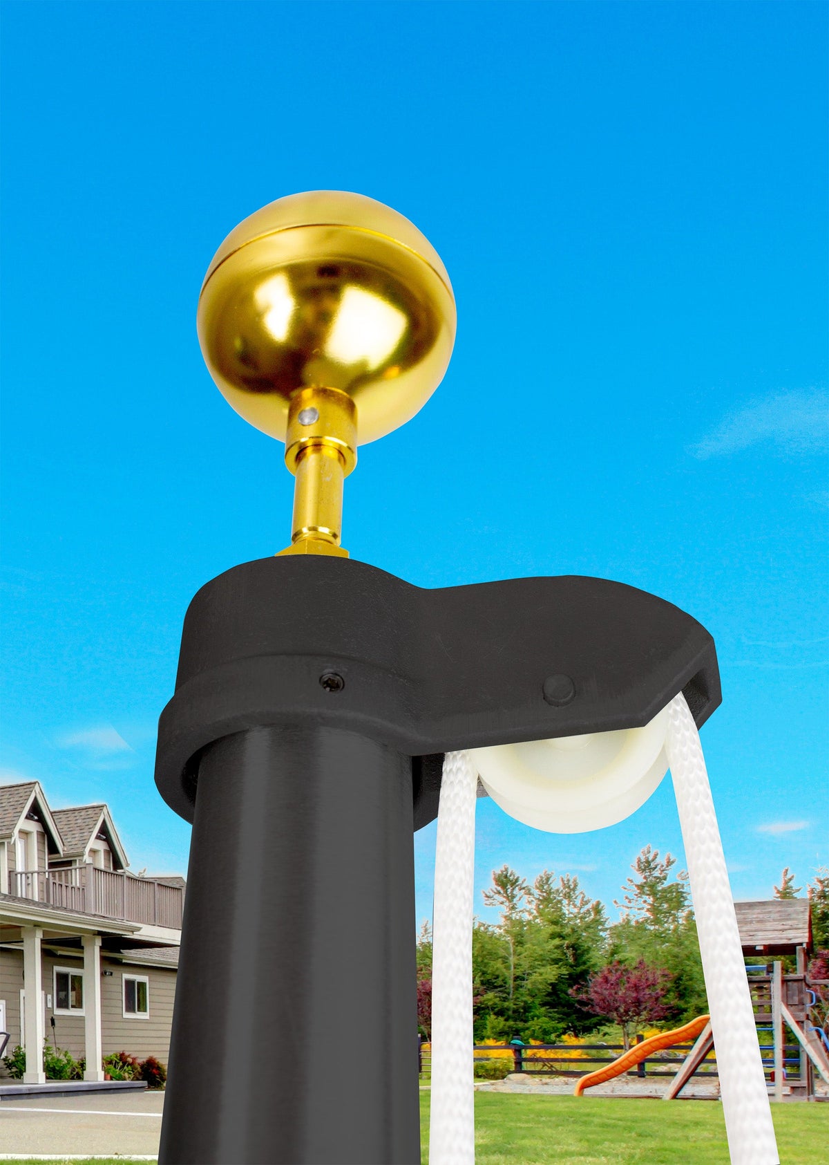 Ultra Heavy Duty In-Ground Residential Flagpole