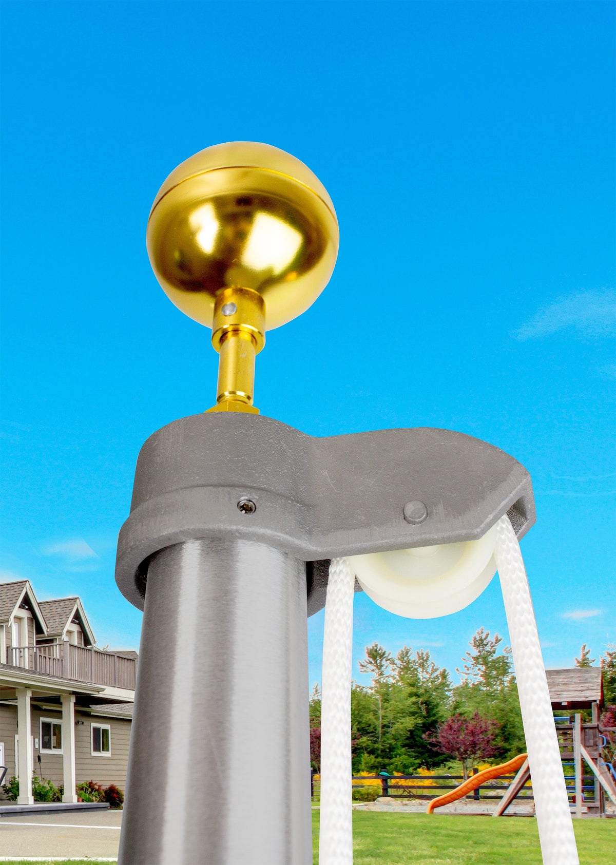 Ultra Heavy Duty In-Ground Residential Flagpole