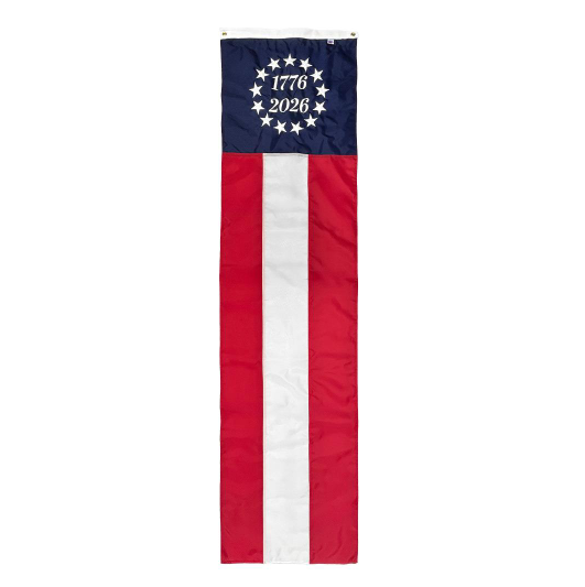 Commemorative Betsy Ross Pull Down Flag - Federal Flags, LLC
