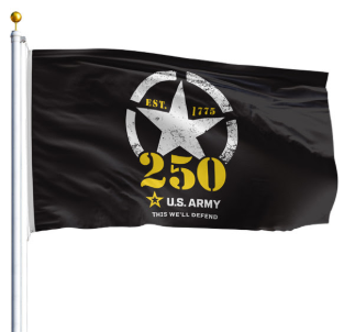 250th US Army Flag - Federal Flags, LLC