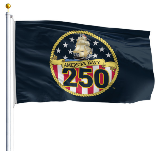 250th US Navy Flag - Federal Flags, LLC