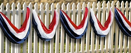 Americana Stripe Bunting - Federal Flags, LLC