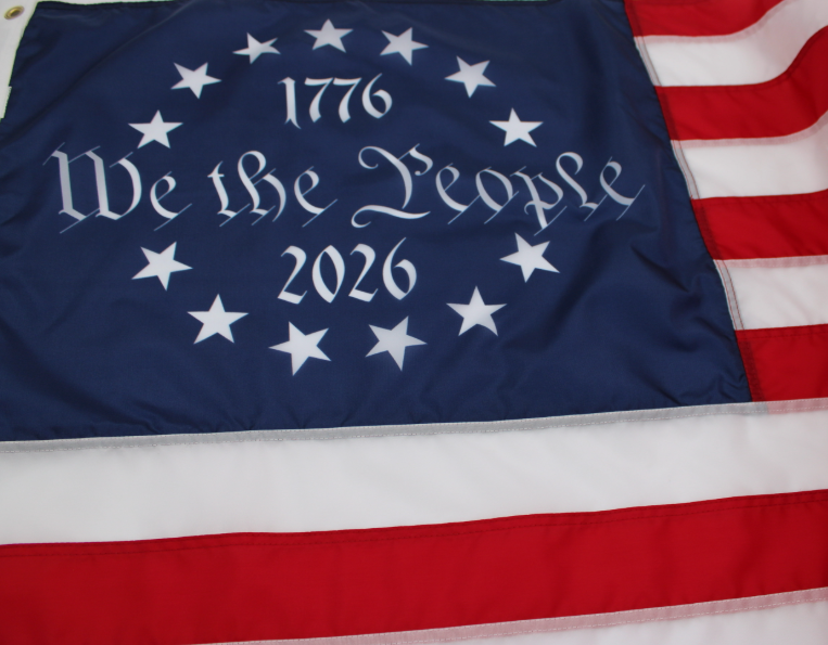 NEW! We The People Betsy Ross Flag - Fully Printed Nylon - Federal Flags, LLC