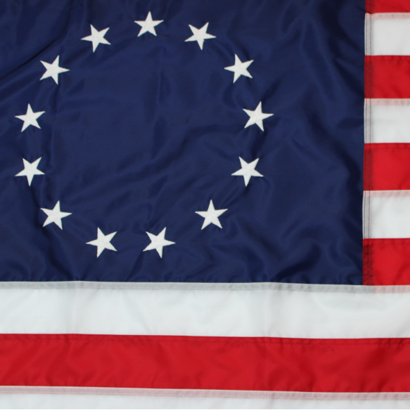 Betsy Ross Flag - Fully Sewn and Embroidered - Federal Flags, LLC