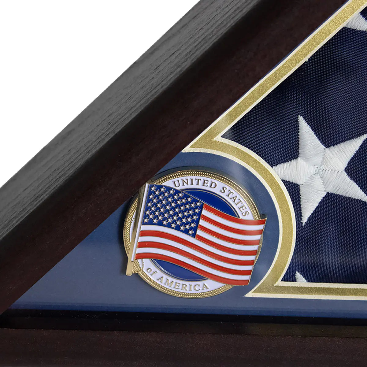 Imcom Flag Display NEW! Flag Display Case with Medallion Insert - Federal Flags, LLC