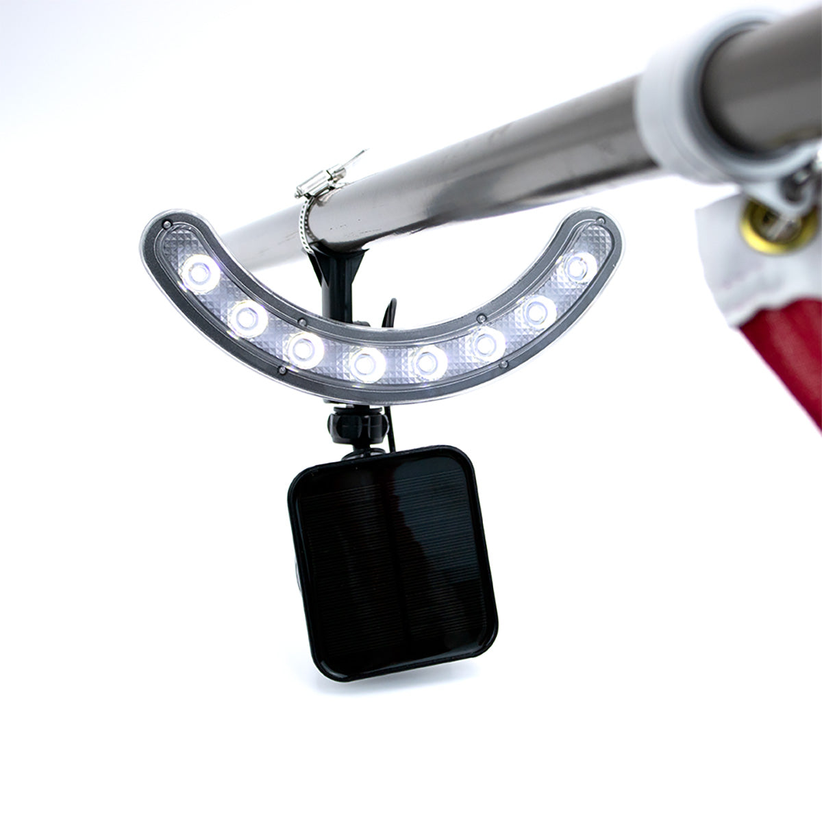 Wall-Mounted Solar Flagpole Light - Federal Flags, LLC