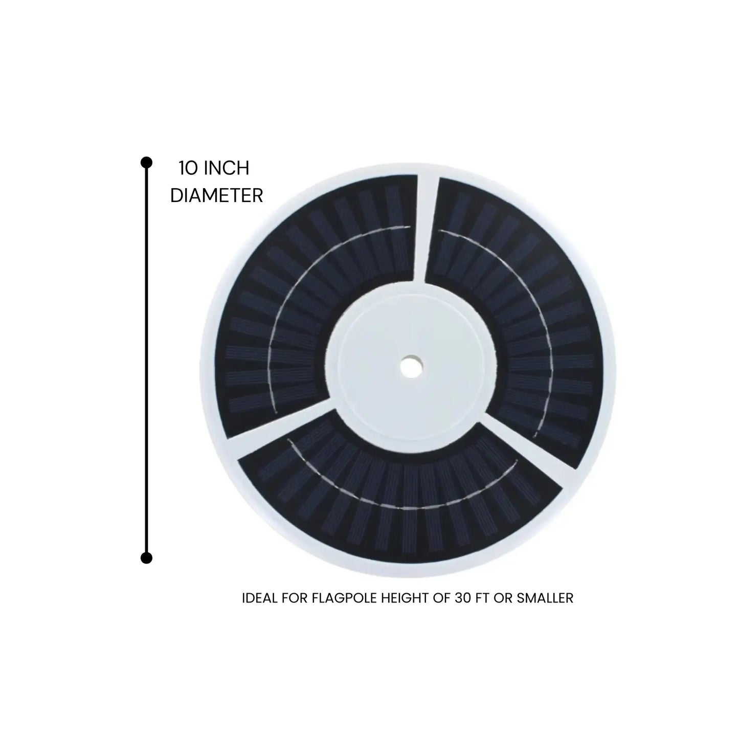 Solar Flagpole Top Light - Federal Flags, LLC