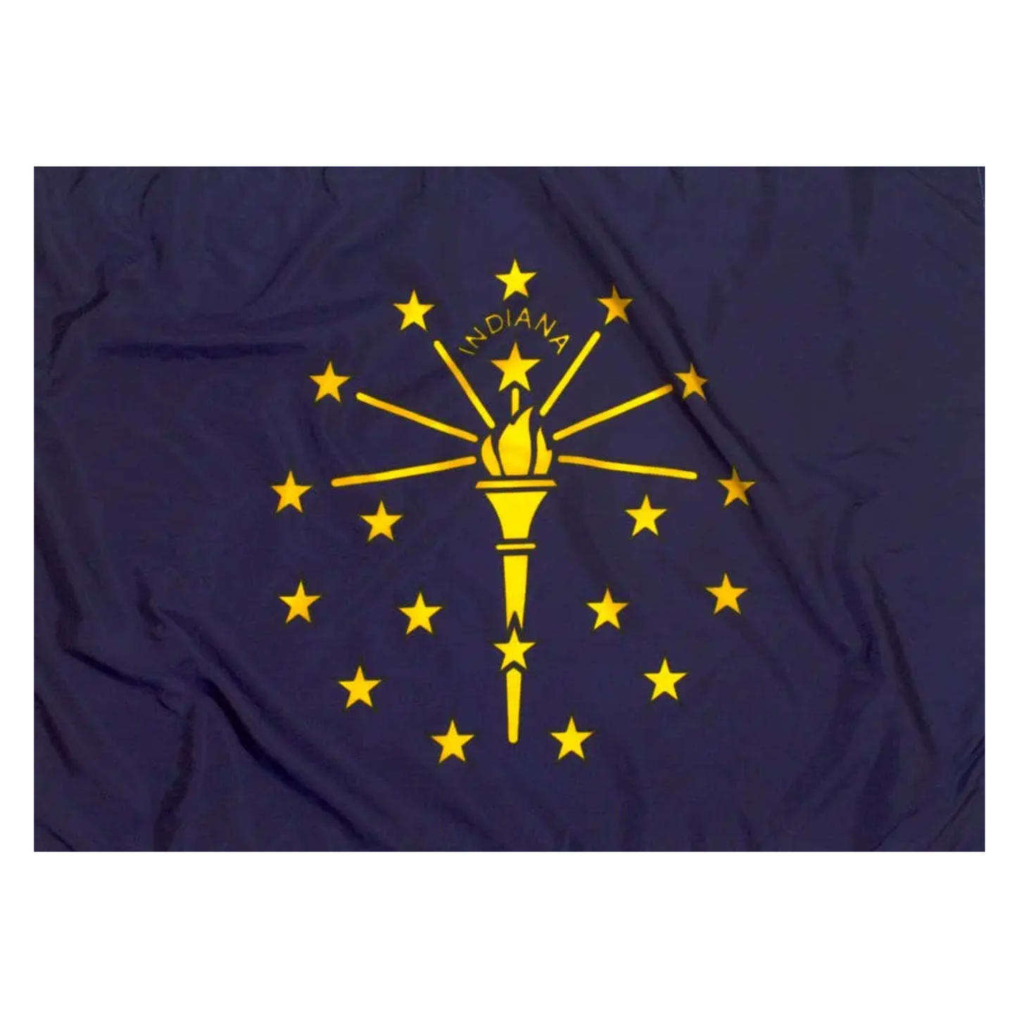 State of Indiana Flag - Official Design and Specifications - Outdoor Nylon - Federal Flags, LLC