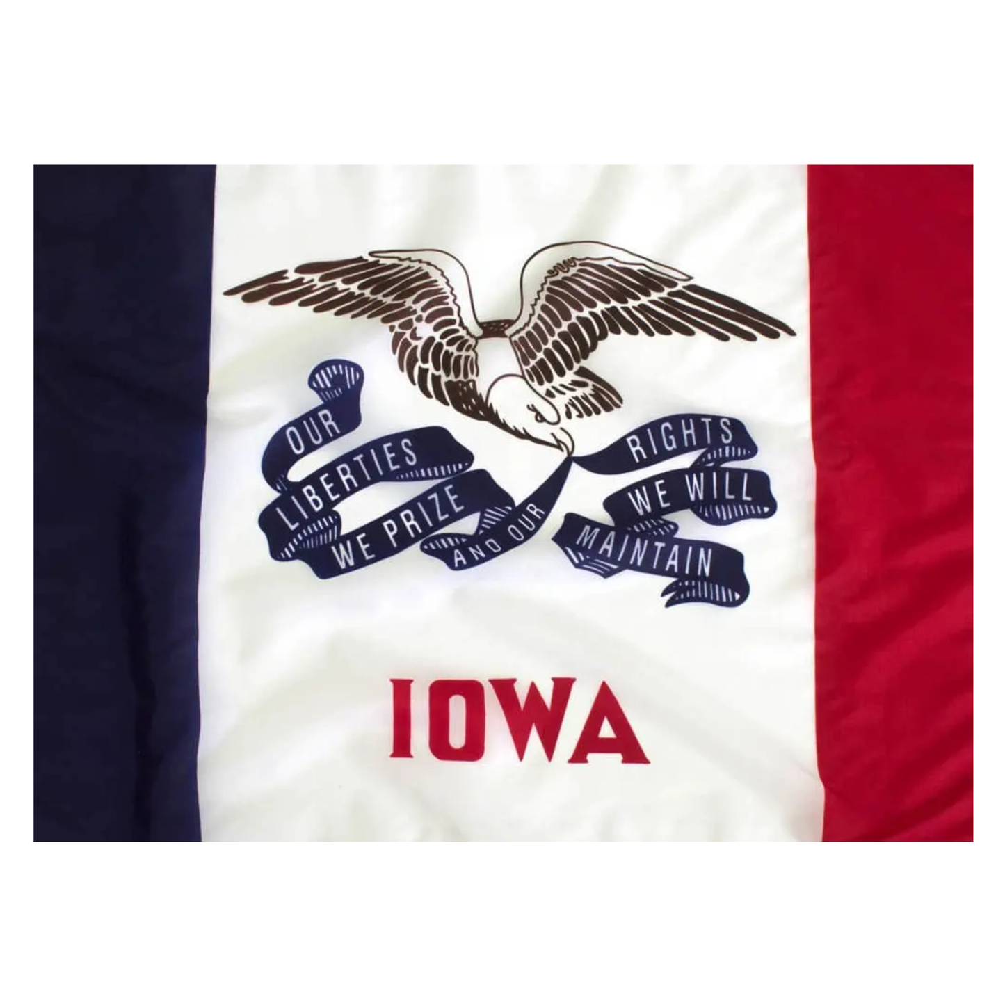 State of Iowa Flag - Official Design and Specifications - Outdoor Nylon - Federal Flags, LLC
