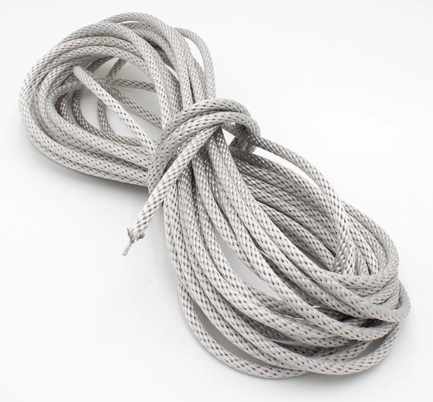 5/16 in. Wire Core Polypropylene Flagpole Halyard - Silver Knot & Rope Supply