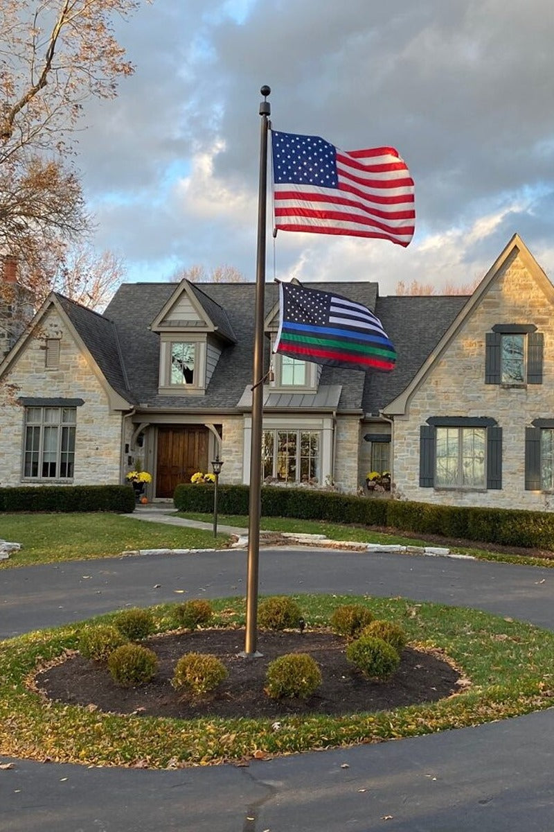 Residential Flagpoles Flagpole For Your House Federal Flags