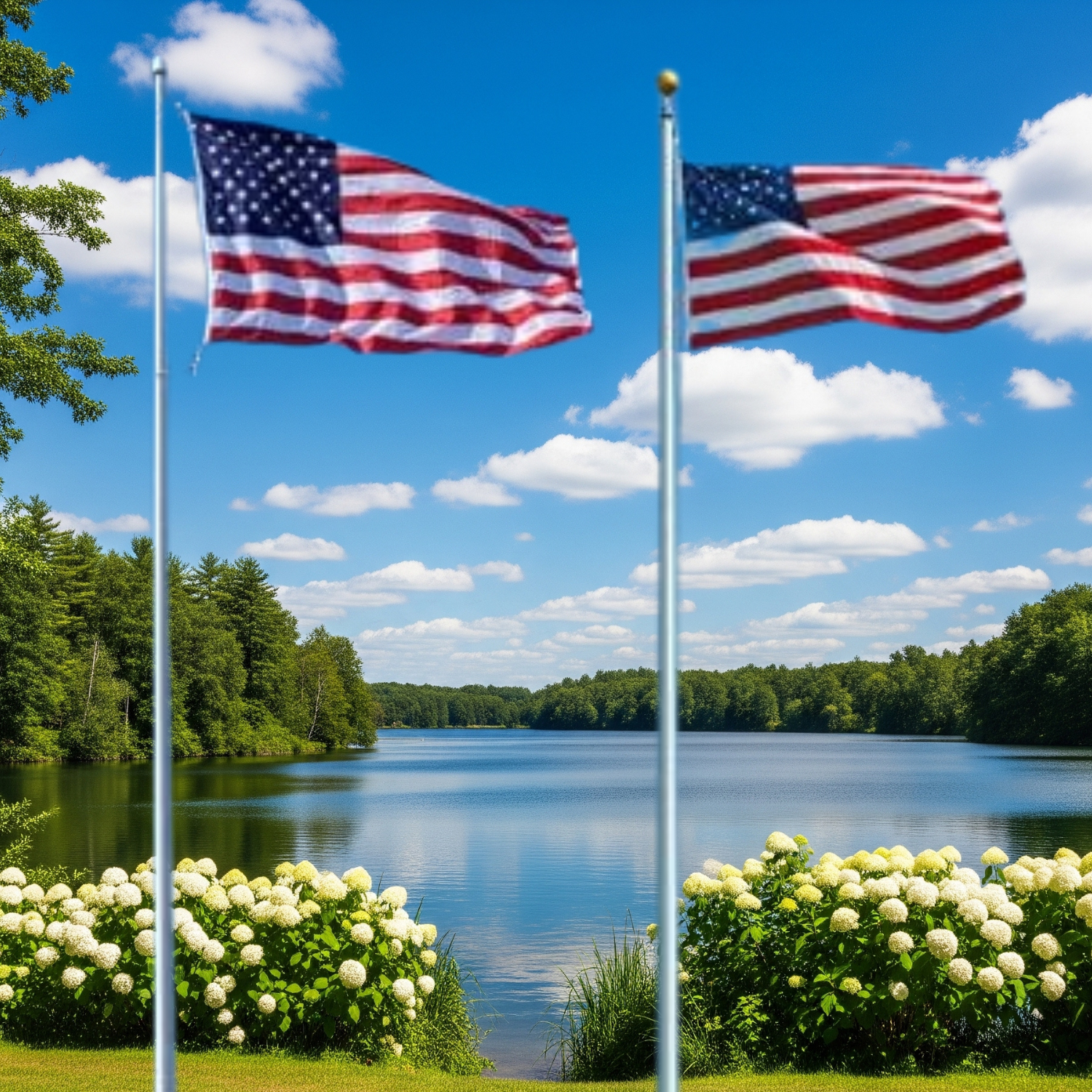 Commercial Flagpoles for Sale | Aluminum & High Wind Rated | Made in ...