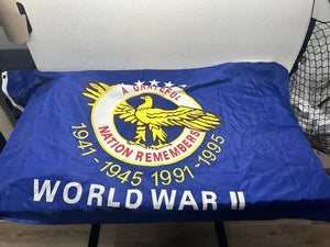 World War 2 Veterans Flag - Premium Quality Outdoor Nylon Federal Flags®