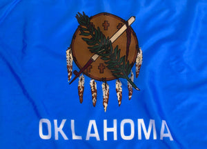 Outdoor Nylon Oklahoma Flag