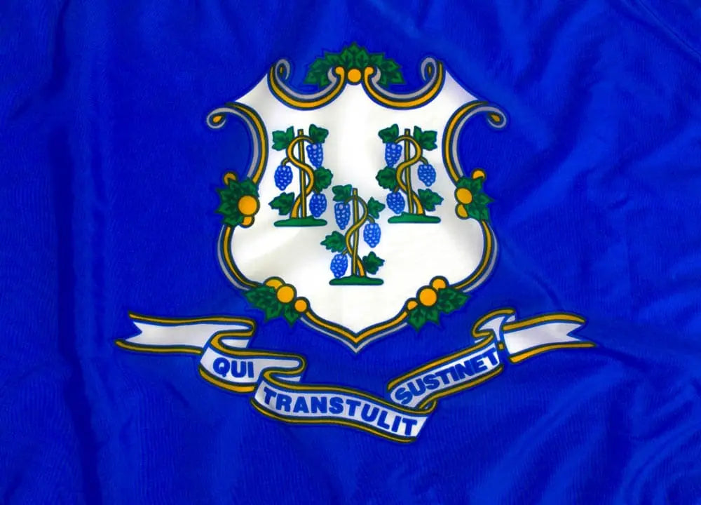 Outdoor Nylon Connecticut Flag