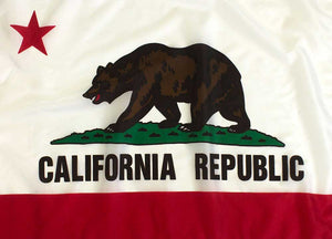 Outdoor California Flag
