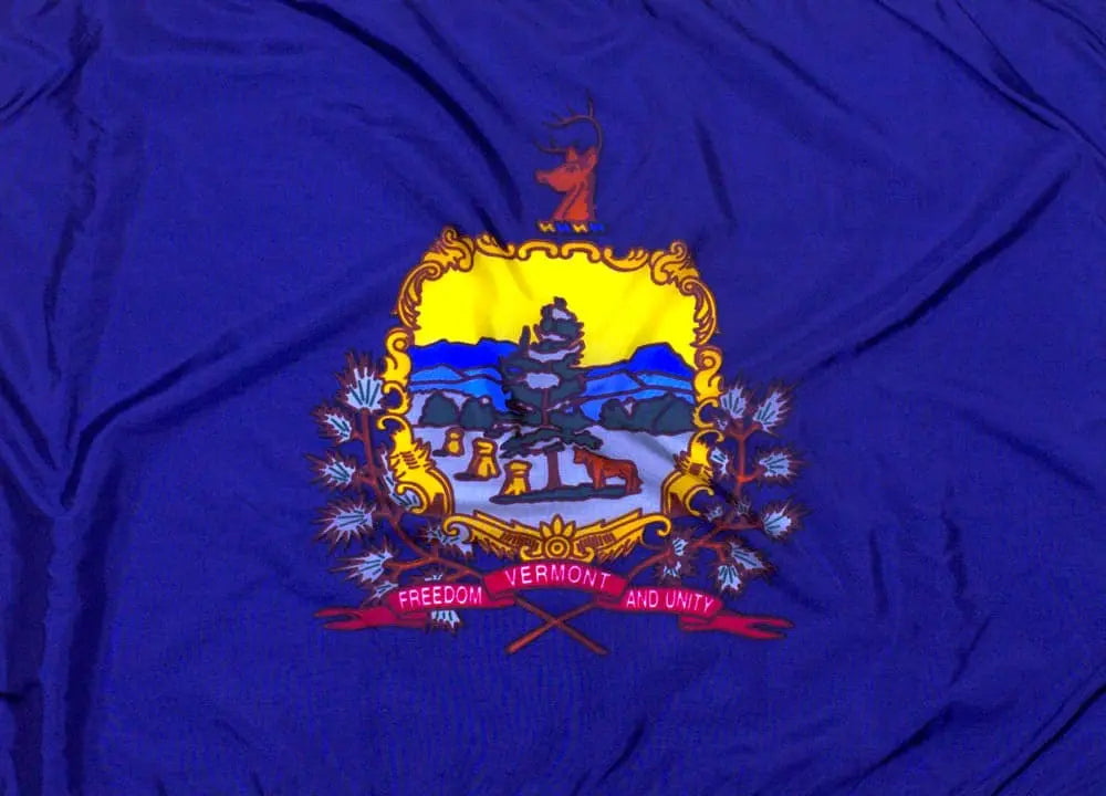 Outdoor Nylon Vermont Flag