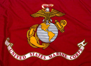US Marine Corps Flag - Outdoor Nylon - emblem