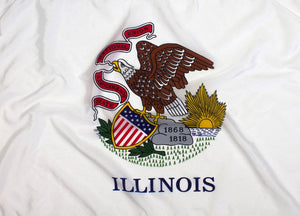 Outdoor Nylon Illinois Flag