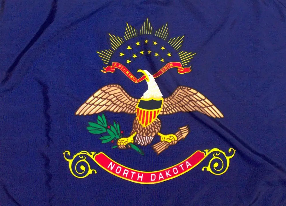 Outdoor Nylon North Dakota Flag