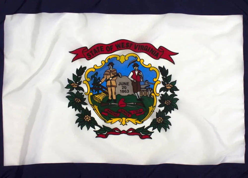 Outdoor Nylon West Virginia Flag