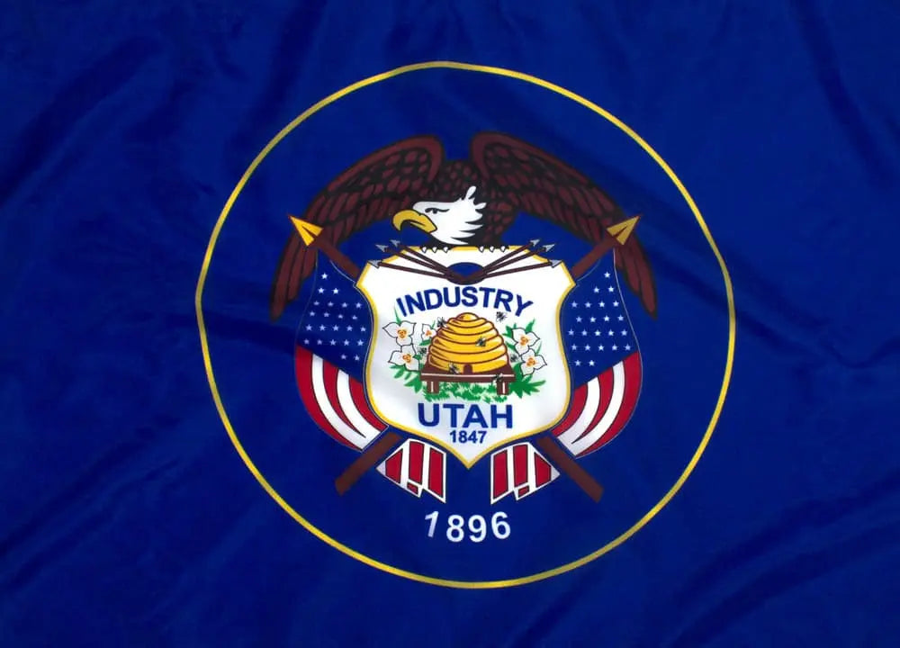 Outdoor Nylon Utah Flag