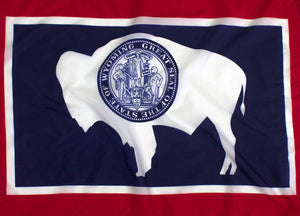 Outdoor Nylon Wyoming Flag