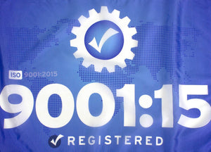 Nylon ISO 9001 2015 Flag