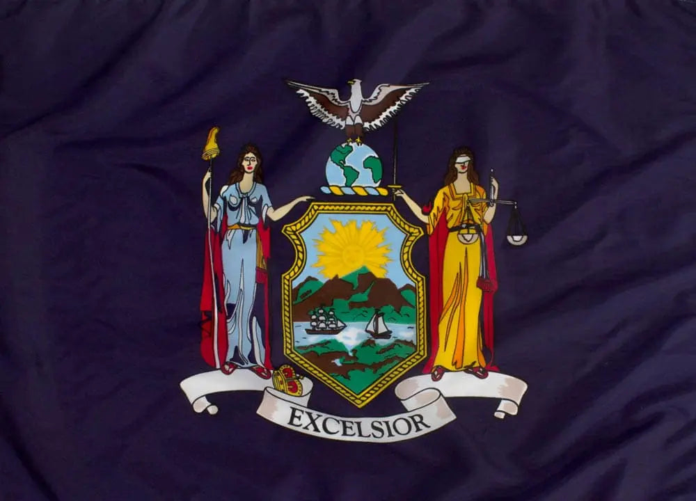 Outdoor Nylon New York Flag