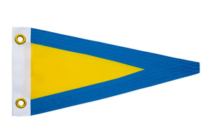 1st Repeater Signal Flag - 1x2ft (Size 2)
