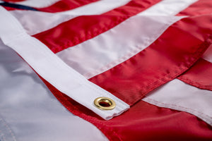 US Flag - Embroidered Stars on Union